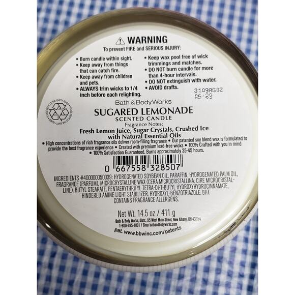 BBW THANKS FOR EVERYTHING Sugared Lemonade Candle Love You Mom Foaming Hand Soap - Picture 2 of 3